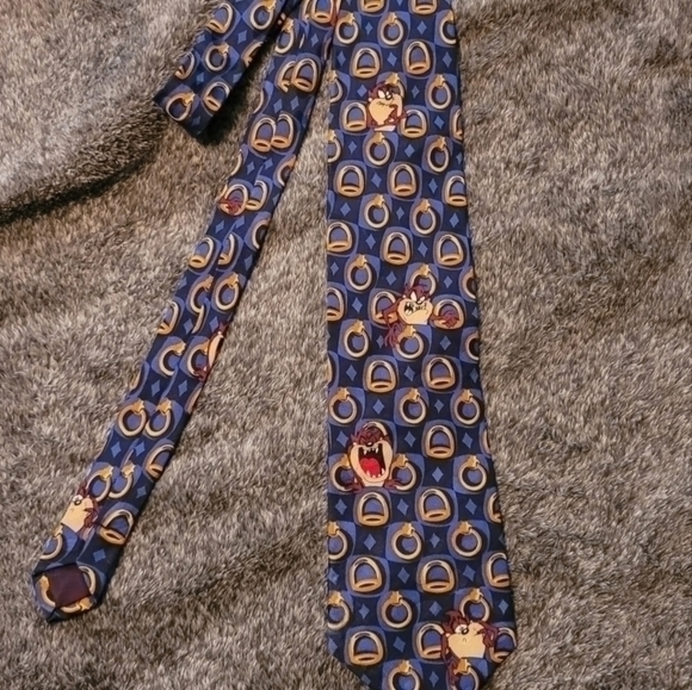 Vintage Looney Tunes Tazmanian Devil Tie
